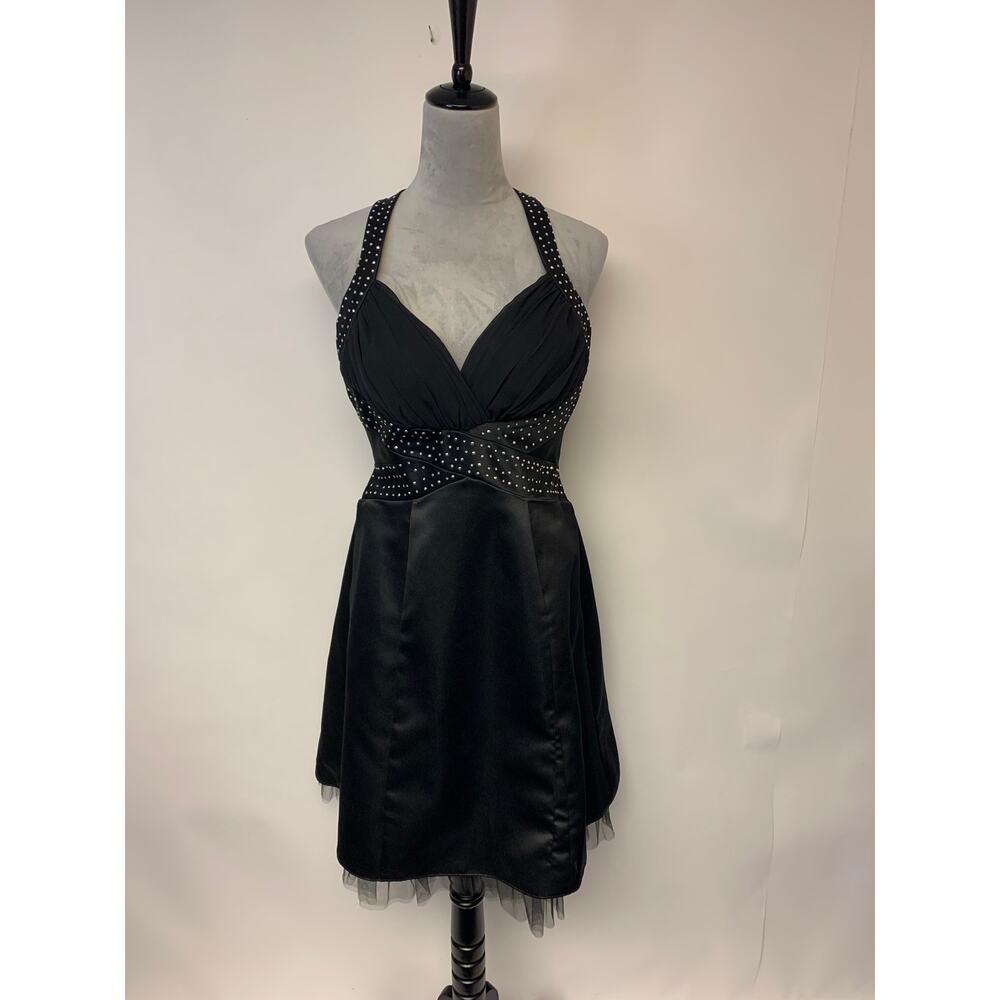 Betsy & Adams Dress Mini Edgy Whimsigoth Holiday Rock & Roll Disco Womens SZ 6